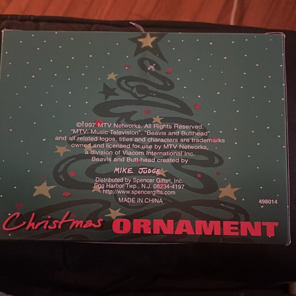 Vintage- 1997 MTV BEAVIS AND BUTTHEAD- Angel Christmas ornament - Picture 4 of 4